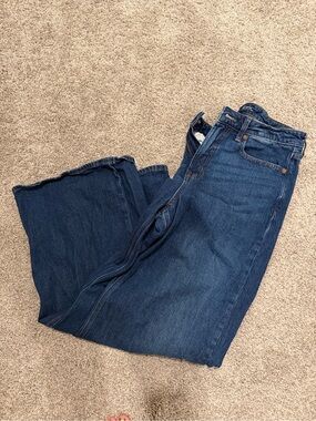 Old Navy Extra high-rise super wide leg jeans